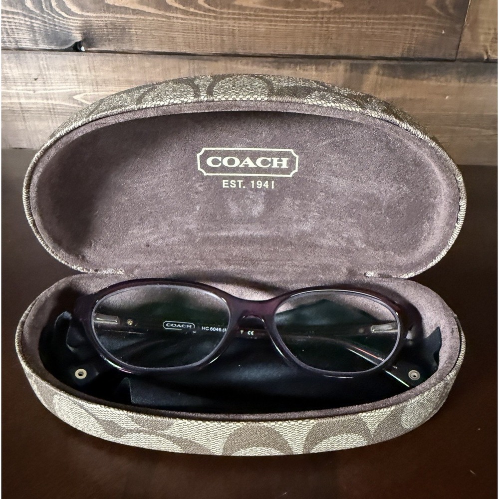 Coach HC6046 (MARIA) 5043 Purple 52-15 Eyeglass Frames With Case